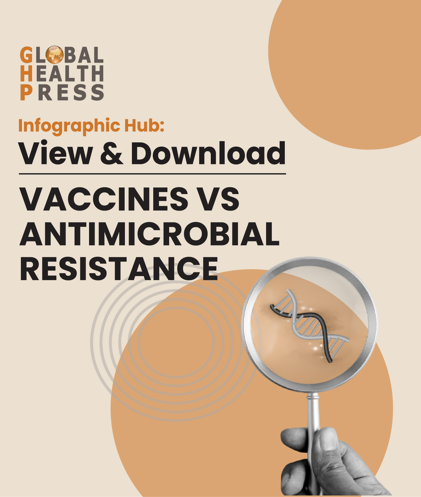Vaccines vs Antimicrobial Resistance Infographic