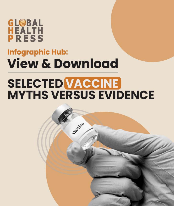 Vaccine Myths vs Evidence Infographic